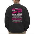 I'm Not A Perfect Daughter But My Crazy Dad Loves Me Men's Sweatshirt Back Print
