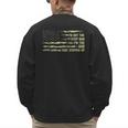 I'm Not The Step Dad I'm The Dad That Stepped Up Camouflage Men's Sweatshirt Back Print