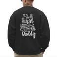 It's My First Birthday As A Daddy Party Dad Father Papa Men's Sweatshirt Back Print