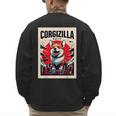 Japanese Art Corgi Dog Mom Dad Men's Sweatshirt Back Print