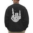 Just A Dad Who Always Came Back 2 Sided Skeleton Men's Sweatshirt Back Print Just A Dad Who Always Came Back 2 Sided Skeleton Men's Sweatshirt Back Print