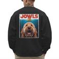 Labradoodle Jowls Tee Fawn Lab Doodle Mom Top Dad Men's Sweatshirt Back Print