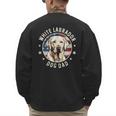 Labrador Retriever Dog Dad Men's Sweatshirt Back Print