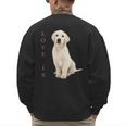 Labrador Retriever Shirt Women Men Lab Mom Dad Dog Tee Men's Sweatshirt Back Print
