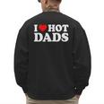 I Love I Heart Hot Dads Shirt Men's Sweatshirt Back Print