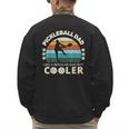 Man's Pickleball Dad Like A Regular Dad But Cooler Men's Sweatshirt Back Print