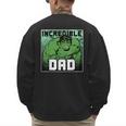 Marvel Comics Avengers Father's Day Hulk Incredible Dad Men's Sweatshirt Back Print