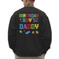 Master Builder Birthday Boy's Daddy Building Bricks Blocks Men's Sweatshirt Back Print Master Builder Birthday Boy's Daddy Building Bricks Blocks Men's Sweatshirt Back Print
