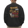 Men Anime Father's Day Anime Dad Except Way Cooler Men's Sweatshirt Back Print