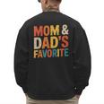 Mom & Dad's Favorite Men's Sweatshirt Back Print