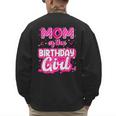 Mom And Dad Birthday Girl Family Matching Party Decorations Men's Sweatshirt Back Print