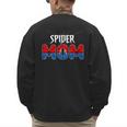 Mom And Dad Spider Family Matching Birthday Halloween Men's Sweatshirt Back Print