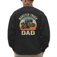 Monster Truck Dad Shirt Retro Vintage Monster Truck Shirt Men's Sweatshirt Back Print