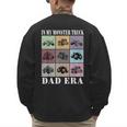 In My Monster Trucks Dad Era Men's Sweatshirt Back Print