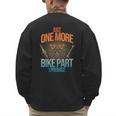 Motorcycle Mechanic Art For Men Dad Motorcycle Lovers Biker Men's Sweatshirt Back Print
