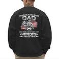 National Guard Graduation Proud National Guard Dad Men's Sweatshirt Back Print