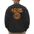 NBA New York Knicks Father's Day Just A Dad Who Loves Men's Sweatshirt Back Print