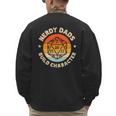 Nerdy Dads Build Character Men's Sweatshirt Back Print