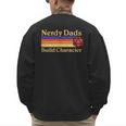 Nerdy Dads Dice For Tabletop RPG New Father Men's Sweatshirt Back Print