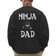 Ninja Dad Tshirt Ninja Shirt Ninja Tshirts Father Men's Sweatshirt Back Print