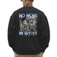 No More Mr Nice Guy Alpha Wolf Meme Dad Papa Men Men's Sweatshirt Back Print
