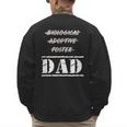 Not Biological Adoptive Foster But Dad T-Shirt For Fathers Men's Sweatshirt Back Print
