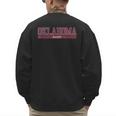 Oklahoma Dad University Sports Men's Sweatshirt Back Print