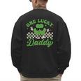 One Lucky Daddy St Patricks Day Dad Father Men's Sweatshirt Back Print One Lucky Daddy St Patricks Day Dad Father Men's Sweatshirt Back Print