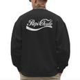 Papi Chulo Mexican Dad Father's Dad Chingon Fathers Day Men's Sweatshirt Back Print