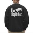 Pig The Hogfather Hog Dad Fathers Day Parody Papa Men Men's Sweatshirt Back Print