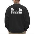 Pomeranian Father Dad The Pom Father Dog Lover Small Men's Sweatshirt Back Print