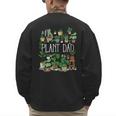 Potted Plant Dad Men's Sweatshirt Back Print