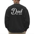 Pregnancy Announcement Daddy New Dad First Time Dad 2026 Men's Sweatshirt Back Print Pregnancy Announcement Daddy New Dad First Time Dad 2026 Men's Sweatshirt Back Print