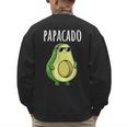Pregnancy Announcement Shirts Men Dad Papacado Men's Sweatshirt Back Print