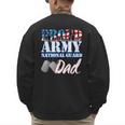 Proud Army National Guard Dad Fathers Day Shirt Men Men's Sweatshirt Back Print