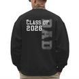 Proud Dad Of A 2026 Graduate Grad Senior Father Graduation Men's Sweatshirt Back Print Proud Dad Of A 2026 Graduate Grad Senior Father Graduation Men's Sweatshirt Back Print