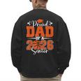 Proud Dad Of A 2026 Senior Basketball Graduation Family Men's Sweatshirt Back Print