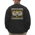 Proud Dad Of a Airborne Division Paratrooper Men's Sweatshirt Back Print