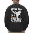 Proud Dad Of A Belt Daughter Men's Sweatshirt Back Print Proud Dad Of A Belt Daughter Men's Sweatshirt Back Print