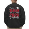 Proud Dad Of a Class Of 2026 Graduate For Graduation Men's Sweatshirt Back Print