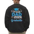 Proud Dad Of a Class Of 2026 Graduate Senior 2026 Men's Sweatshirt Back Print Proud Dad Of a Class Of 2026 Graduate Senior 2026 Men's Sweatshirt Back Print