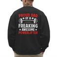 Proud Dad Of A Powerlifter Father Powerlifting Dad Men's Sweatshirt Back Print Proud Dad Of A Powerlifter Father Powerlifting Dad Men's Sweatshirt Back Print