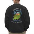 Red-Lored Amazon Parrot Aaaa Cute Pet Bird Mom Dad Men's Sweatshirt Back Print Red-Lored Amazon Parrot Aaaa Cute Pet Bird Mom Dad Men's Sweatshirt Back Print