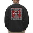 Red Sport Loud Proud Cheer Coach Dad Father's Day Men's Sweatshirt Back Print Red Sport Loud Proud Cheer Coach Dad Father's Day Men's Sweatshirt Back Print