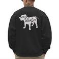 Rescue Is My Favorite BreedShirt Pitbull Mam Dad Shirt Men's Sweatshirt Back Print Rescue Is My Favorite BreedShirt Pitbull Mam Dad Shirt Men's Sweatshirt Back Print