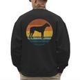 Rhodesian Ridgeback Vintage Retro Dog Mom Dad Men's Sweatshirt Back Print