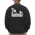 The RottFather Rottweiler Dad Shirt Men Men's Sweatshirt Back Print The RottFather Rottweiler Dad Shirt Men Men's Sweatshirt Back Print