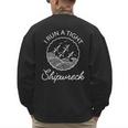 I Run A Tight Shipwreck Saying Wreck Mom Dad Men's Sweatshirt Back Print