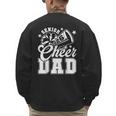 Senior Cheer Dad 2026 Proud Cheerleader Dad Class Of 2026 Men's Sweatshirt Back Print