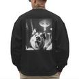 Siberian Husky Alien UFO Taking a Selfie Dog Mom Dad Men's Sweatshirt Back Print Siberian Husky Alien UFO Taking a Selfie Dog Mom Dad Men's Sweatshirt Back Print